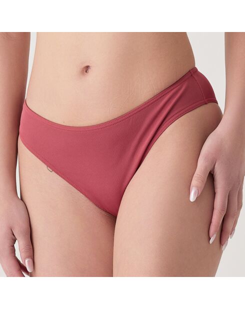 Bas de maillot de bain Allure rouge terracotta