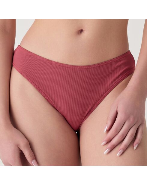Bas de maillot de bain Allure rouge terracotta