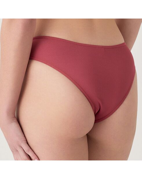 Allure-rood bikinibroekje van terracotta