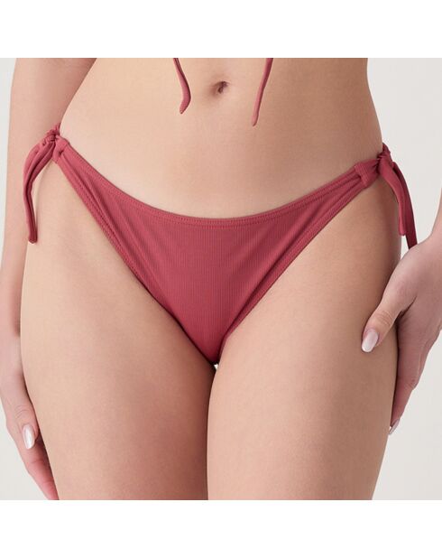 Slip bikini Allure in terracotta rosso