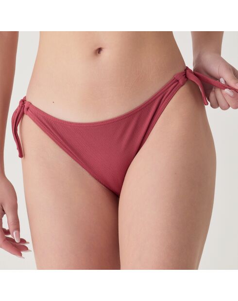 Slip bikini Allure in terracotta rosso