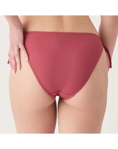 Slip bikini Allure in terracotta rosso