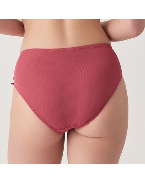 Allure-rood bikinibroekje van terracotta