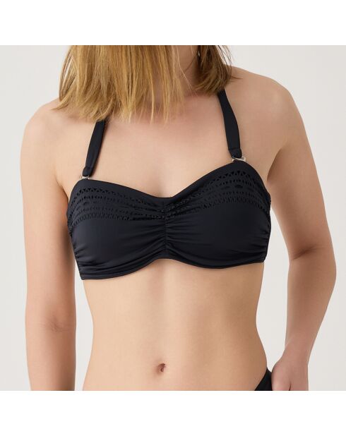 Haut de maillot de bain Darling noir