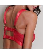 Soutien-gorge paddé Isalys rouge