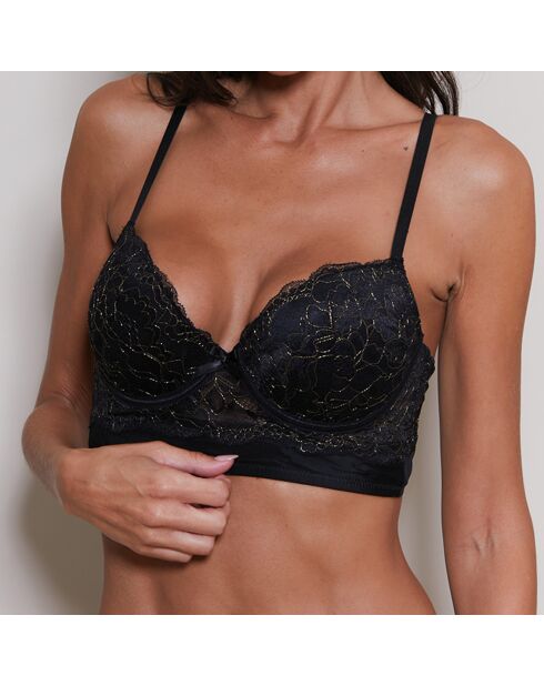 Soutien-gorge paddé Eucine noir