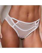 Tanga Beatriz blanc/beige
