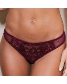 Tanga Pili rouge bordeaux