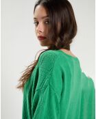 Pull Chola en Cachemire mélangé vert