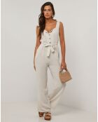 Salopette 100% Lin Carla beige