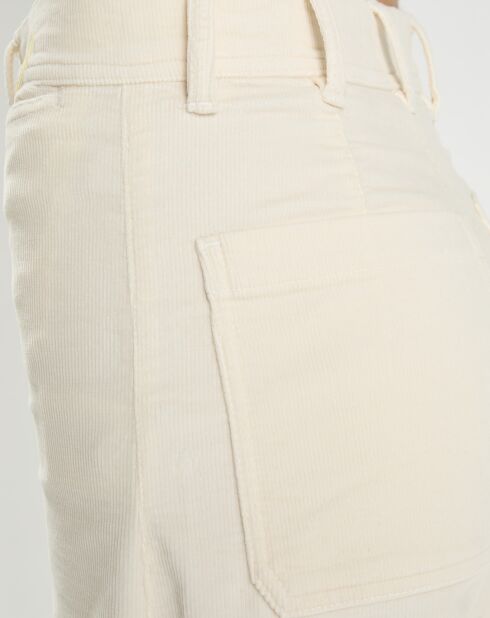 Pantalon en Velours milleraies Lottie tofu