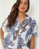 Chemise 100% Lin Jessica blanche