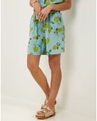 Short 100% Lin Aimée vert