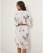 Robe 100% Lin Lou blanche