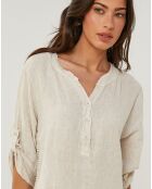 Robe 100% Lin Capucine beige