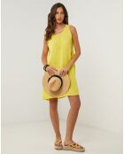Robe 100% Lin Clémentine jaune