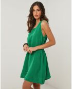 Robe 100% Lin Clémentine verte