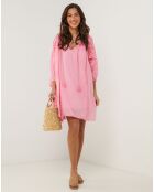 Robe 100% Lin Sarah rose