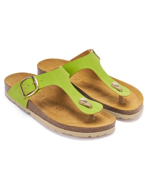 Sandales Blanca vertes