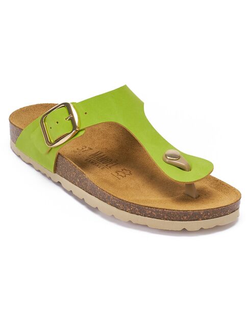 Sandales Blanca vertes