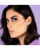 Annabelle Zirkonia-Ohrringe aus Gelbgold - 8 mm