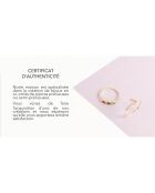 Annabelle Zirkonia-Ohrringe aus Gelbgold - 8 mm