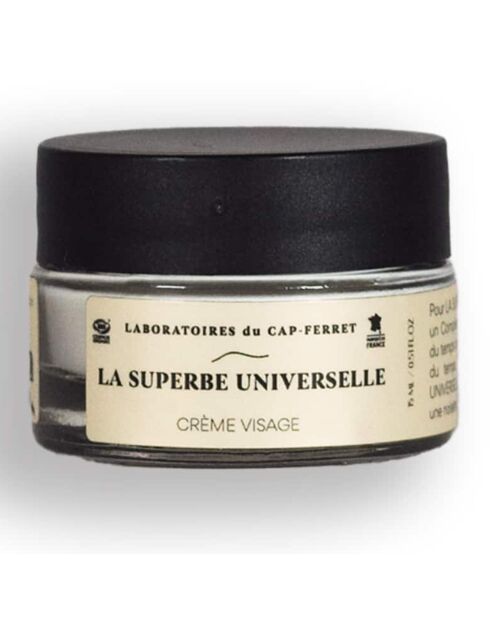 Crema facial universal La Superbe, tamaño de viaje, 15 ml