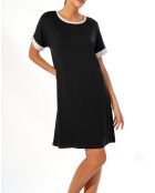 Robe manche courte noire