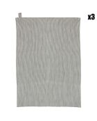 3 Torchons en Coton Bio Moana naturel - 50x70 cm