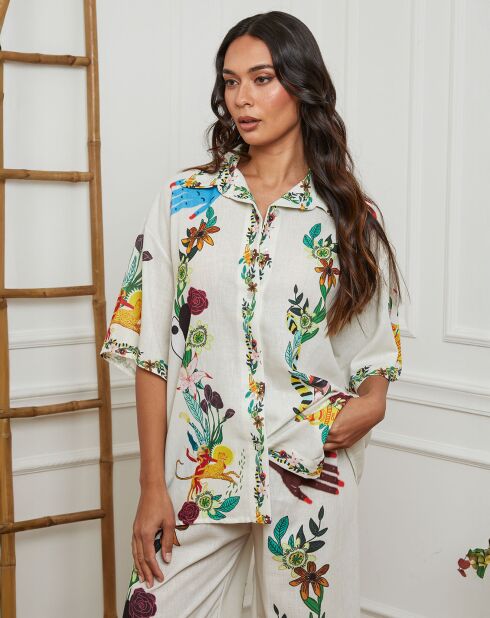 Chemise Chiraz crème