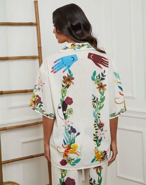 Chemise Chiraz crème