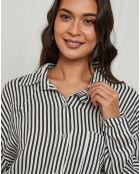 Chemise 100% Lin Godel noire