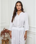 Chemise 100% Lin Mamyo blanche