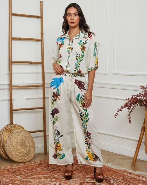 Pantalon Chilia crème
