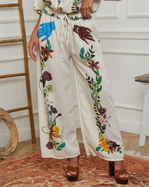 Pantalon Chilia crème