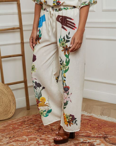 Pantalon Chilia crème