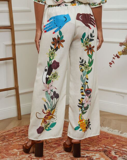 Pantalon Chilia crème