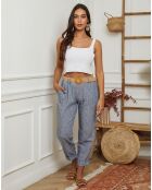 Pantalon Clementine bleu indigo