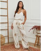 Pantalon Ecoji beige