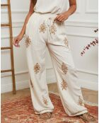 Pantalon Ecoji beige
