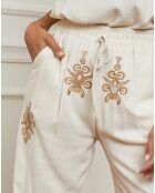 Pantalon Ecoji beige