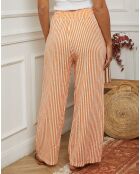 Pantalon en Lin mélangé Gordal orange