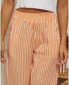 Pantalon en Lin mélangé Gordal orange