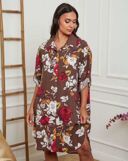 Robe Chem marron