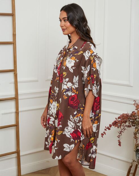 Robe Chem marron