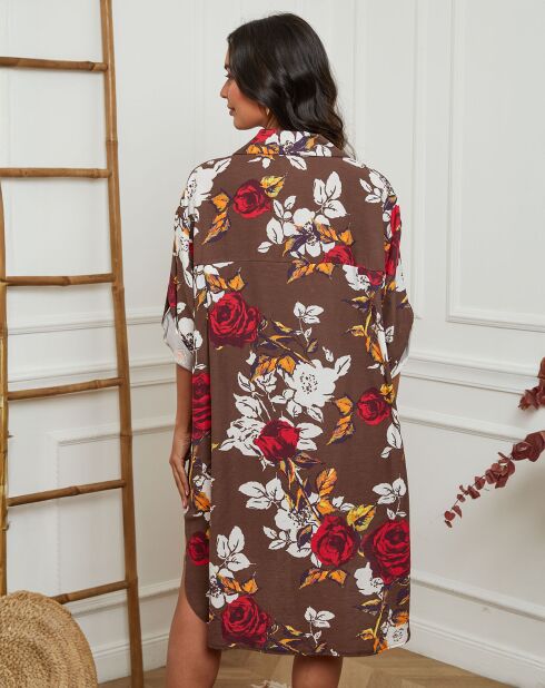 Robe Chem marron