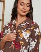 Robe Chem marron