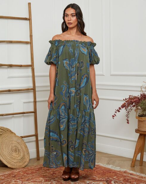 Robe Dawa vert kaki