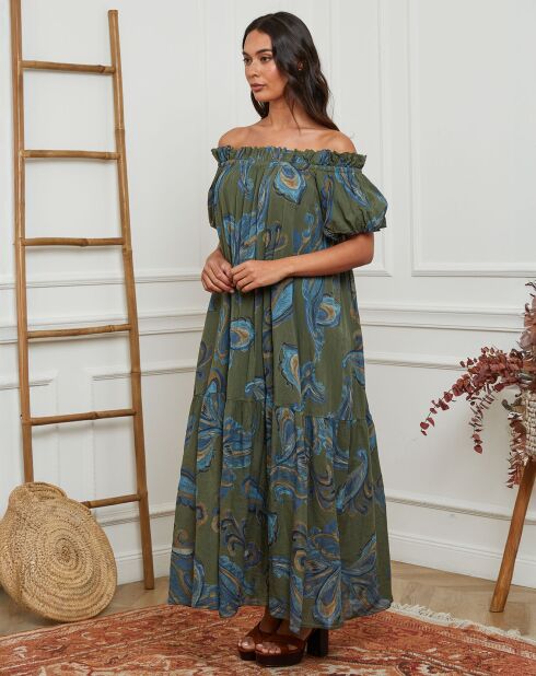 Robe Dawa vert kaki