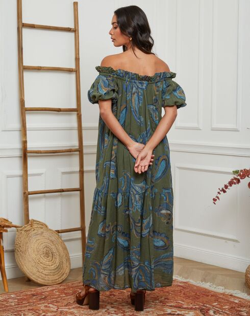 Robe Dawa vert kaki